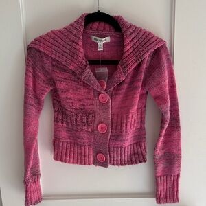 Urban Outfitters Pink Button-Up Cardigan